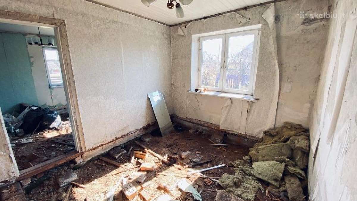 Mažeikių r Gyvoliuose parduodu mūrinį namą - nuotraukos Nr. 14