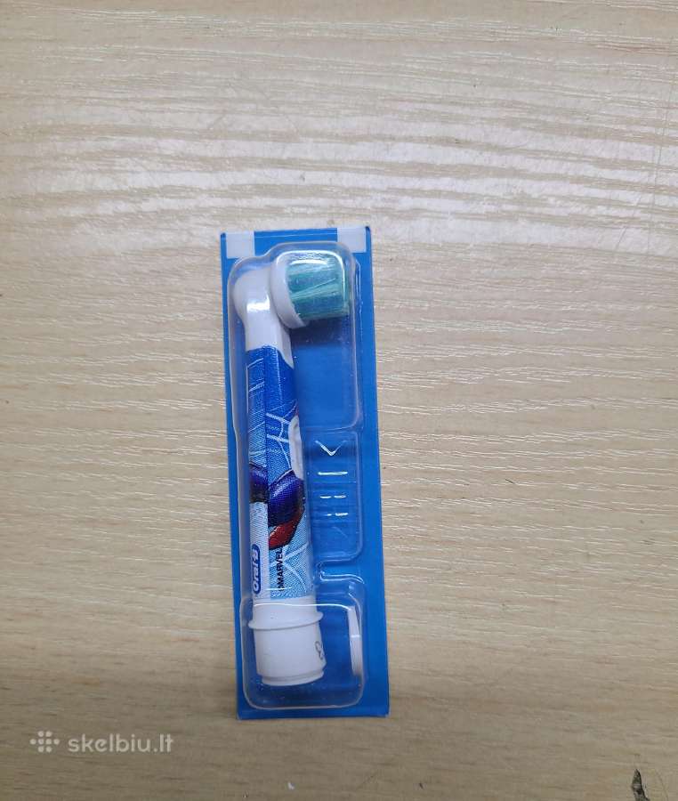El. dantų šepetėlio antgalis Oral-b Kids Spiderman