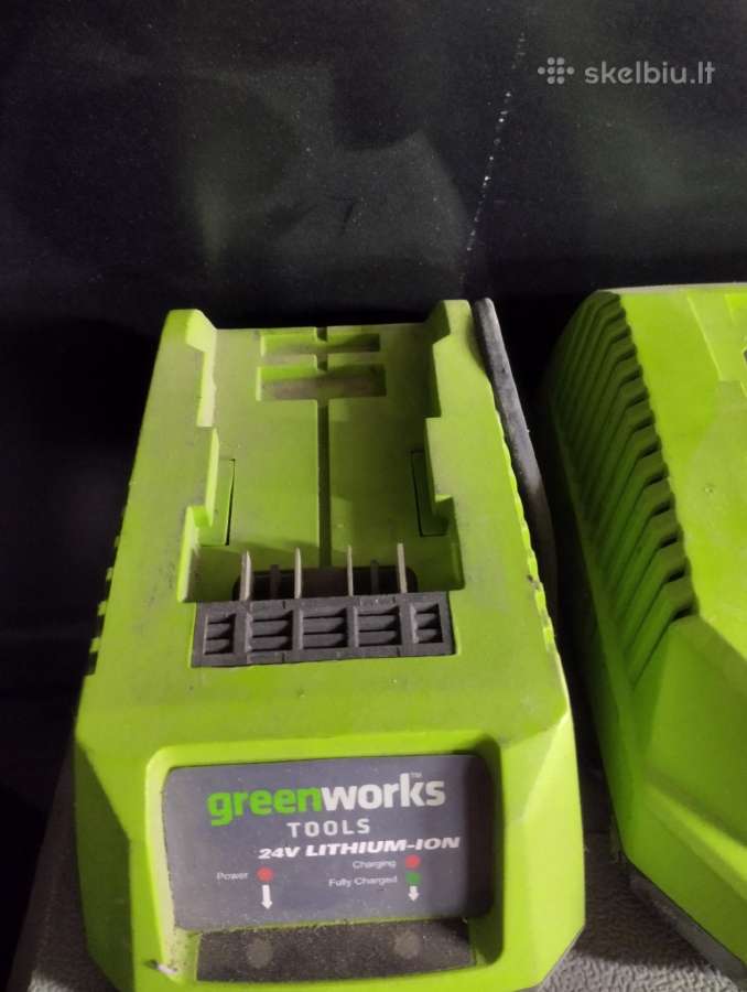 Akumuliatoriaus pakrovėjas greenworks .meec - nuotraukos Nr. 2