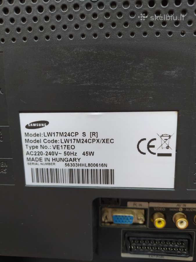 Samsung televizorius 41 cm įstrižainė - nuotraukos Nr. 4