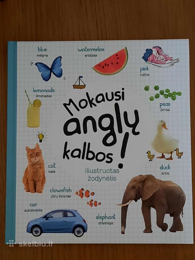 Mokausi anglų kalbos! Vaikams nuo 4 metų.