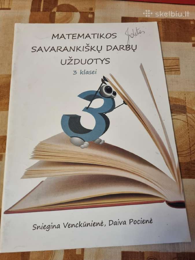 Matematikos savarankiškų darbų užduotys 3 klasė