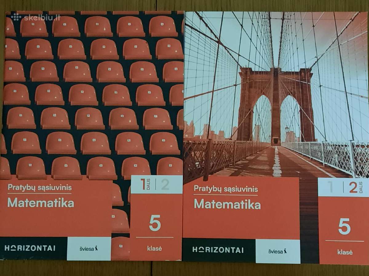 Matematika. Pratybų sąsiuvinis 5 klasei.