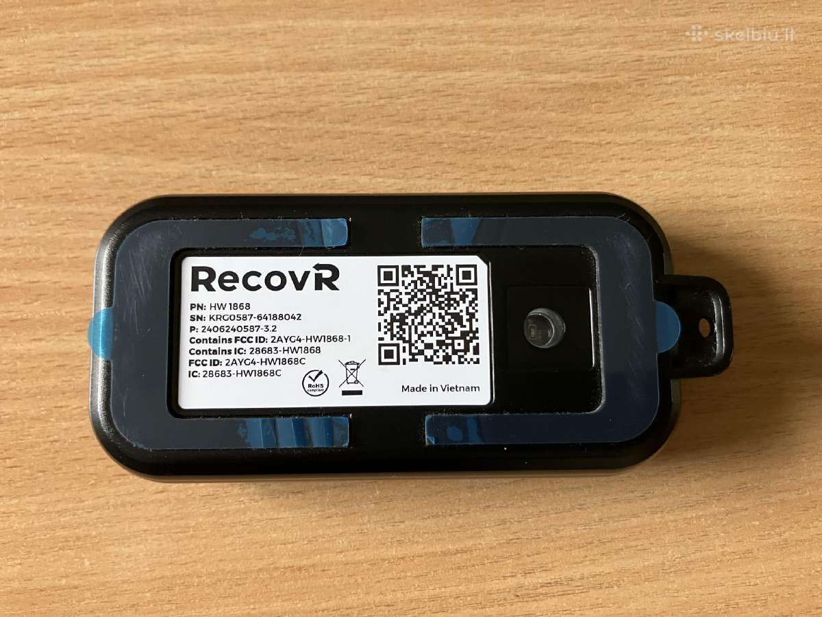 Recovr Hw 1868-2 sekimo įrenginys