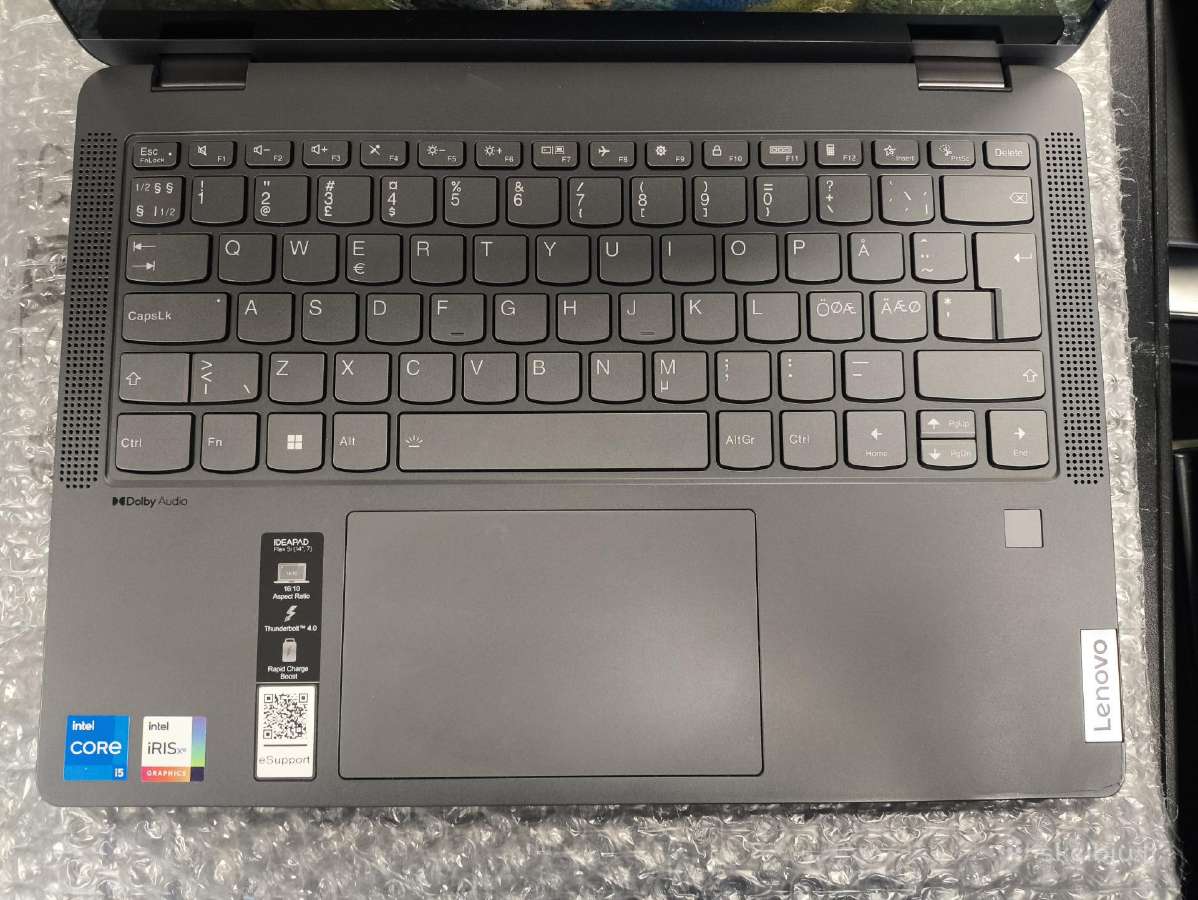 Flex 5 X360 14" Ips Ts i5-1235u 8gb 512gb SSD - nuotraukos Nr. 3