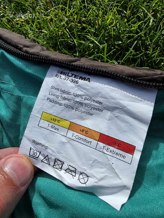 Šiltas miegmaišis vaikui, paaugliui Biltema - nuotraukos Nr. 3