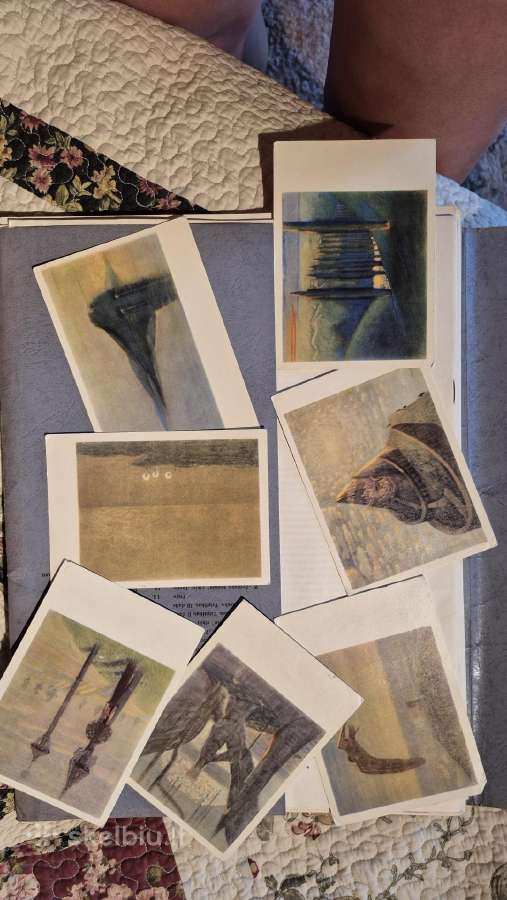 M.k. Čiurlionis 32 reprodukcijos spausdinta 1972m - nuotraukos Nr. 13
