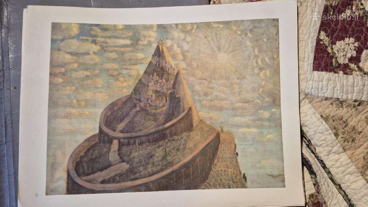 M.k. Čiurlionis 32 reprodukcijos spausdinta 1972m - nuotraukos Nr. 4