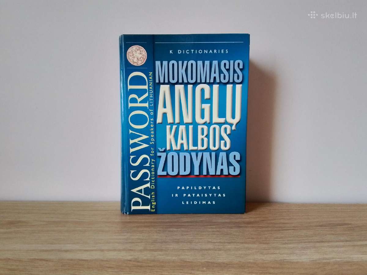 Anglų kalbos žodynas