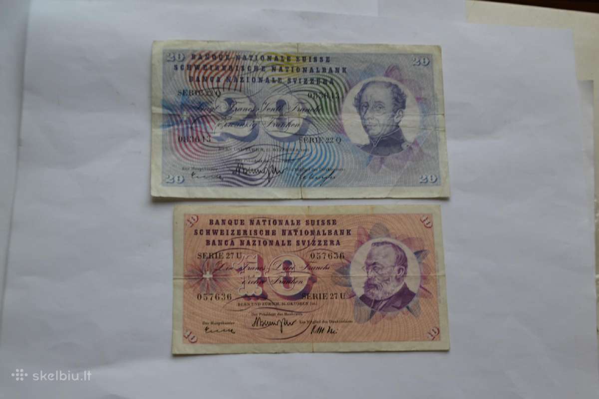 Sveicarijos banknotai