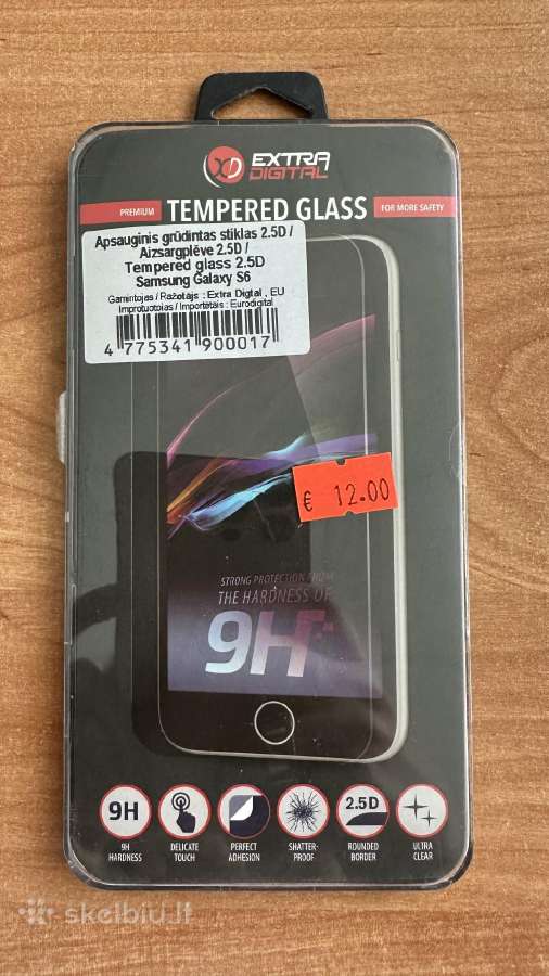 Apsauginis grūdintas stiklas Samsung Galaxy S6