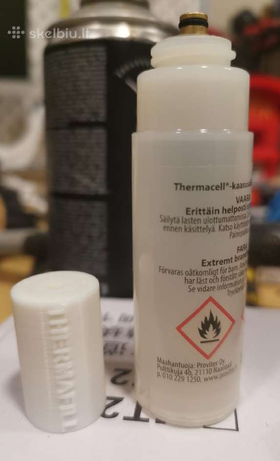 Thermacell dujų balionėlio užpildymo adapteris - nuotraukos Nr. 2