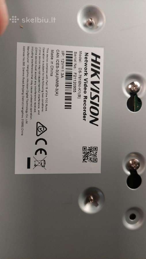 Vaizdo stebėjimo įranga Hikvision - nuotraukos Nr. 4