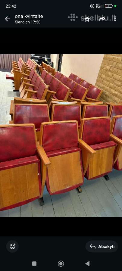 Atlenkiamos kultūros centro, kino teatro kedes - nuotraukos Nr. 5