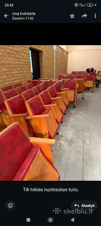 Atlenkiamos kultūros centro, kino teatro kedes - nuotraukos Nr. 6