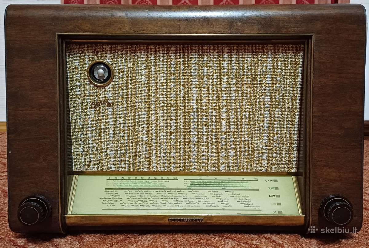 Lempinė radija Telefunken Opus 50