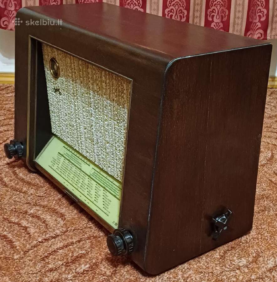 Lempinė radija Telefunken Opus 50 - nuotraukos Nr. 3