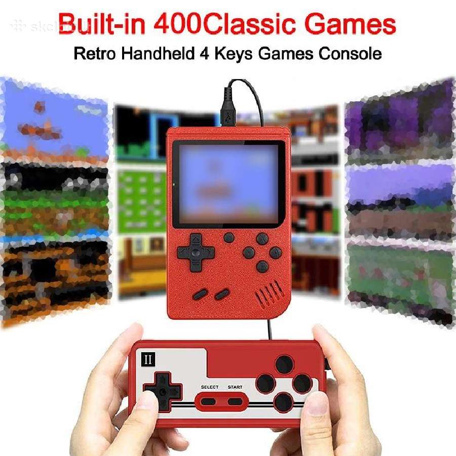 Žaidimų kompiuteris retro konsolė 400 in 1 - nuotraukos Nr. 12
