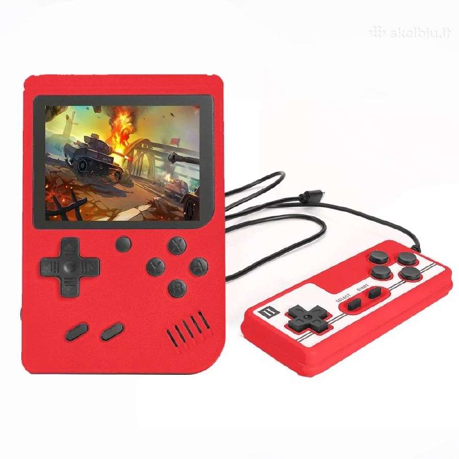 Žaidimų kompiuteris retro konsolė 400 in 1 - nuotraukos Nr. 2