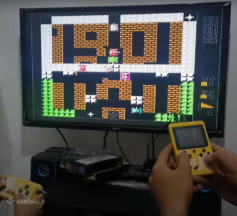 Žaidimų kompiuteris retro konsolė 400 in 1 - nuotraukos Nr. 9