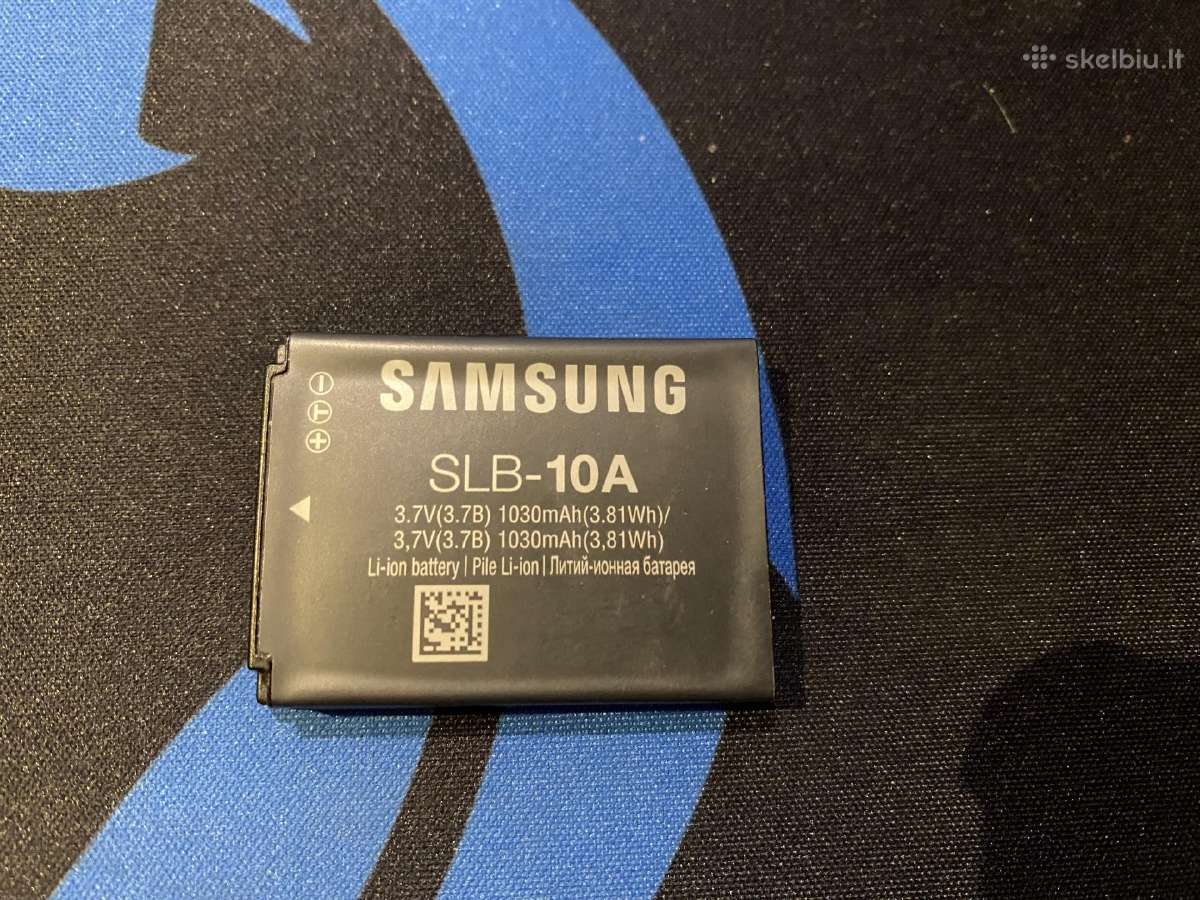 Fotoaparato Samsung baterija slb-10a