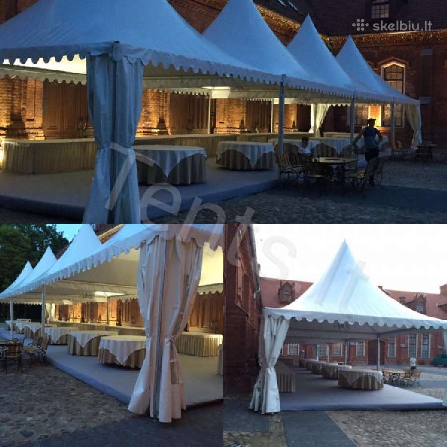 Paviljonų, palapinių ir renginių įrangos nuoma - nuotraukos Nr. 9