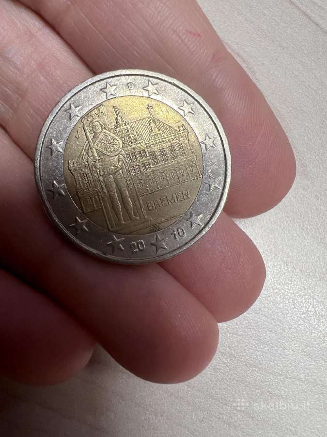 Vokietijos proginė 2 eur moneta 2010 m.