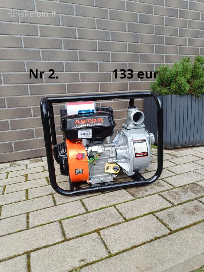 Benzininiai vandens siurbliai - nuotraukos Nr. 3