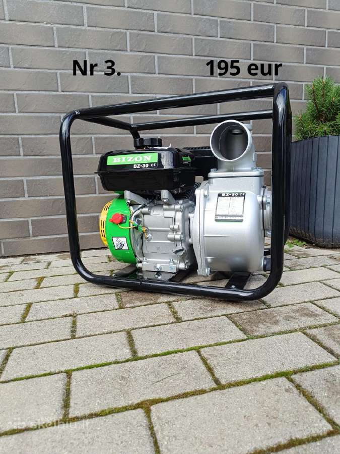 Benzininiai vandens siurbliai - nuotraukos Nr. 4