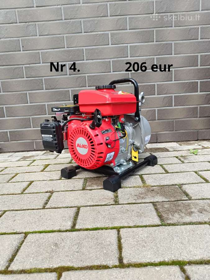 Benzininiai vandens siurbliai - nuotraukos Nr. 5