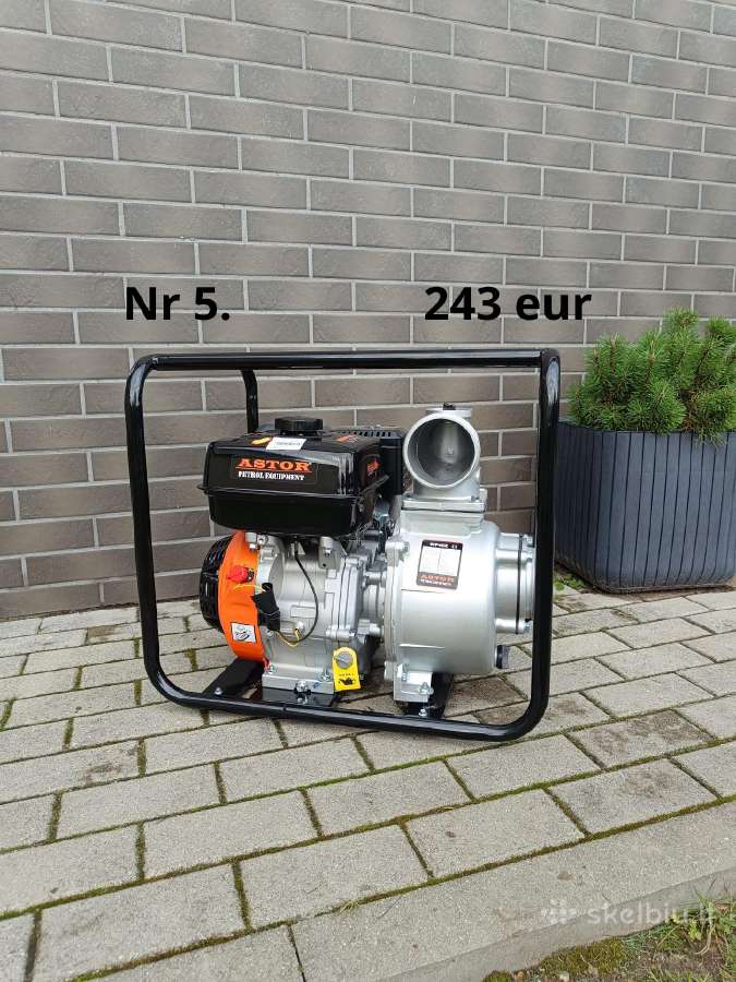 Benzininiai vandens siurbliai - nuotraukos Nr. 6