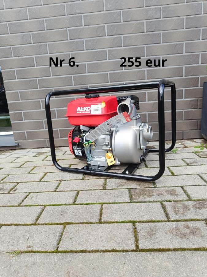 Benzininiai vandens siurbliai - nuotraukos Nr. 7