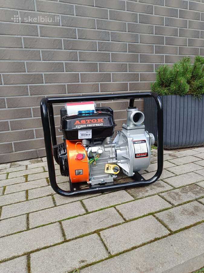 Benzininis vandens siurblys - pompa Astor Wp-20x,