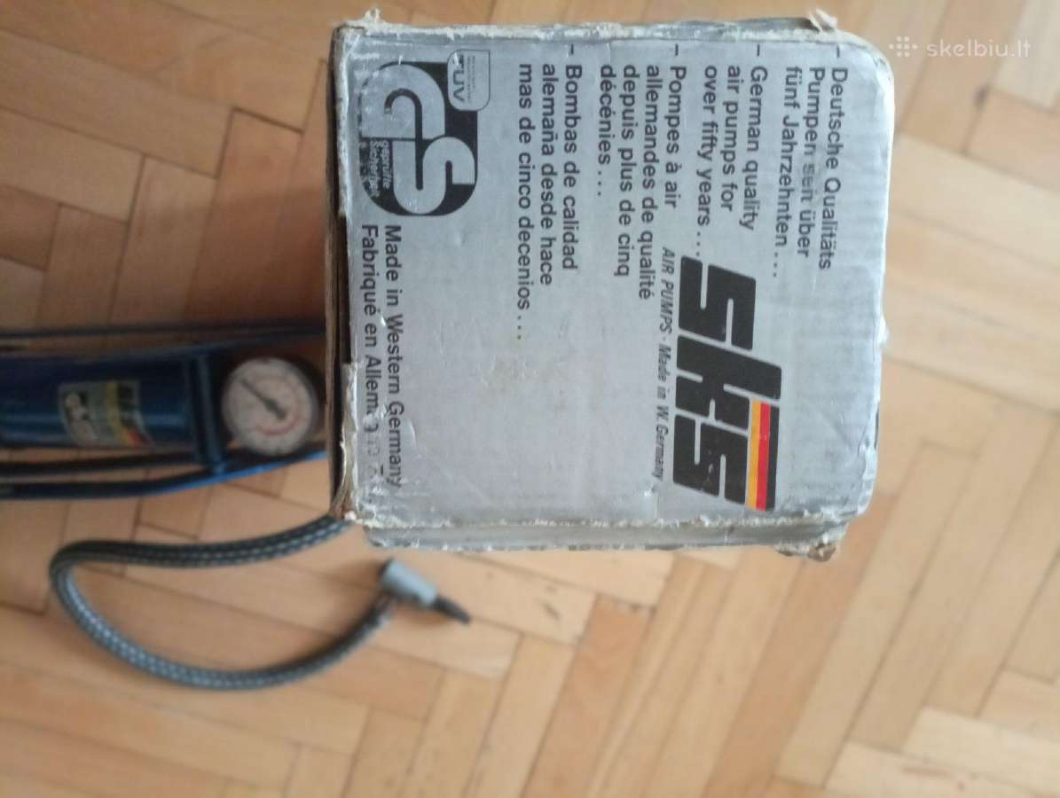Original SKS Picco kojinė pompa su manometru - nuotraukos Nr. 3