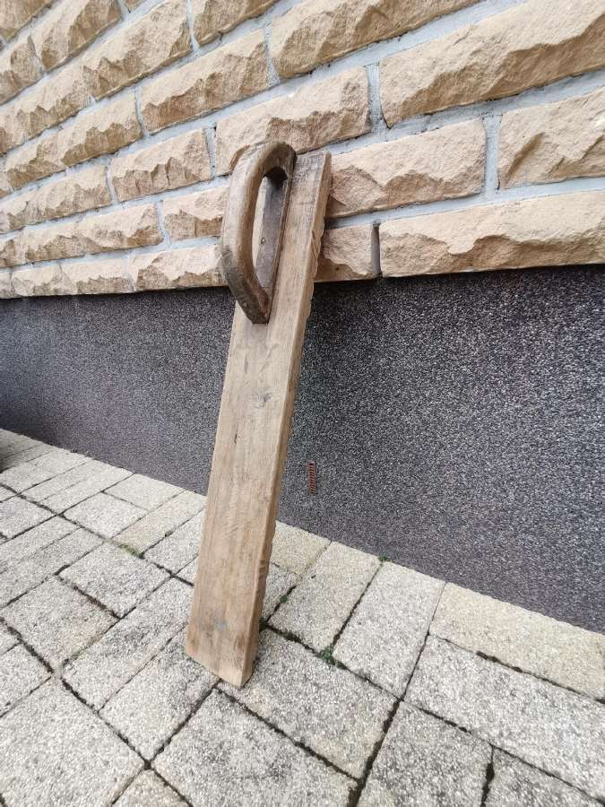 Senovinė medinė rankų darbo lyginimo Rintė