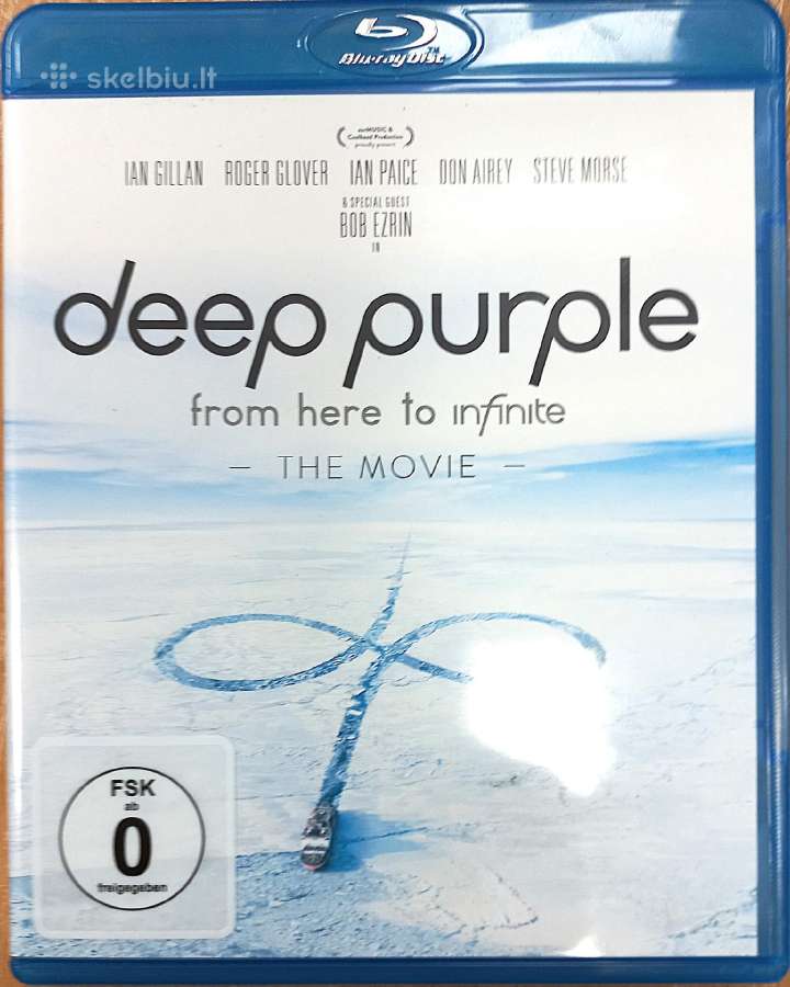 Parduodu Deep Purple Dvd ( Blue Ray)