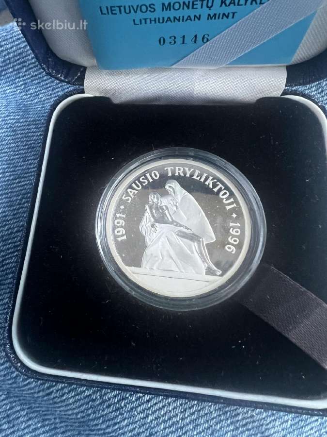 Brangiai perku auksines ir sidabrines monetas - nuotraukos Nr. 3