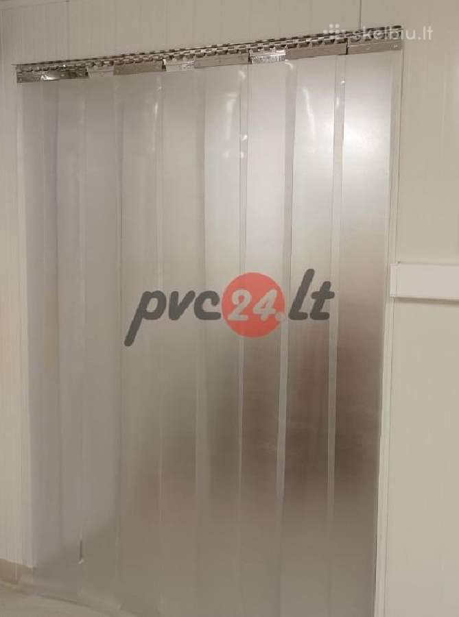 Pvc užuolaida virtuvėms nuo kvapų ir garų