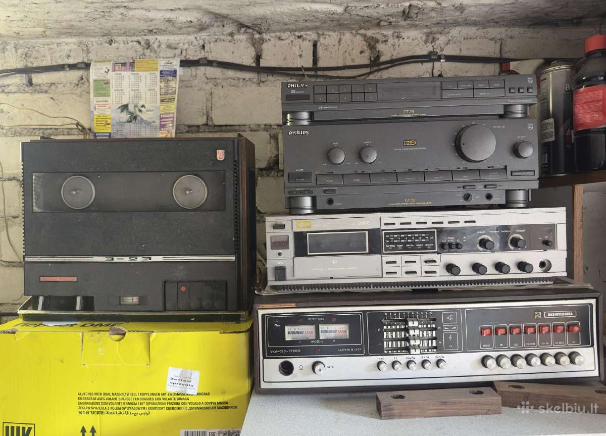 Audio/radio technika/kolonėlės
