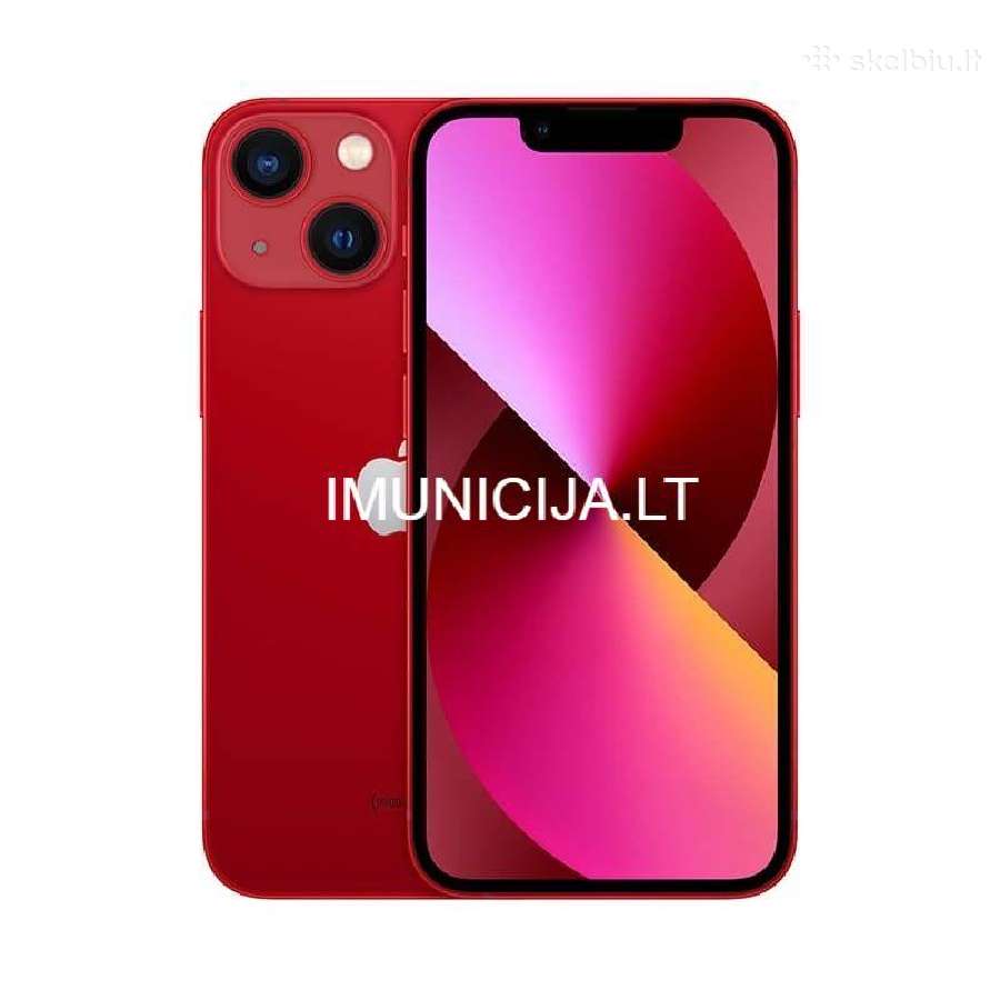 iPhone 13 128gb + 3 mėn. garantija
