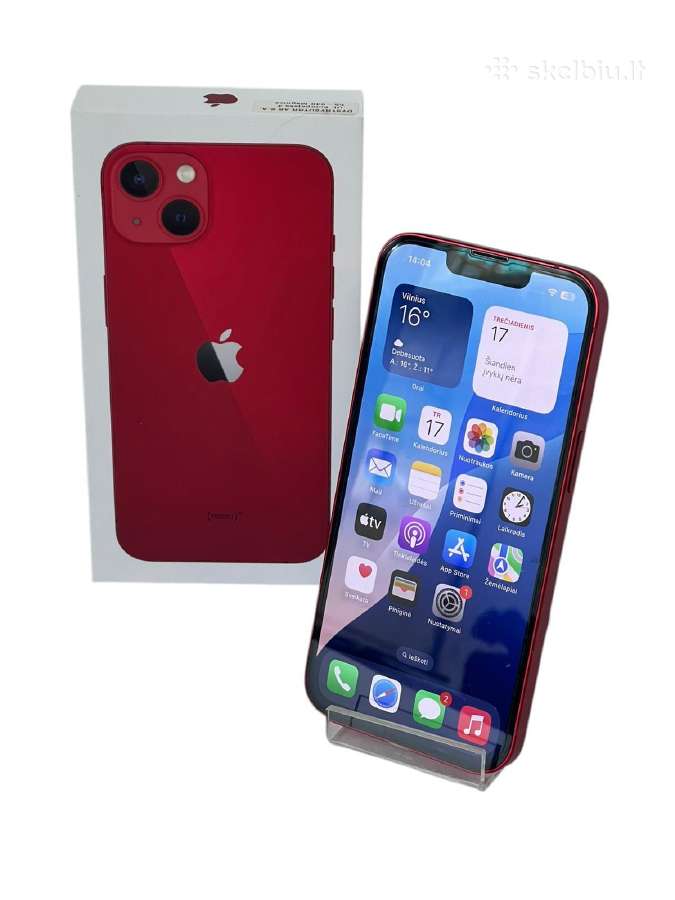 iPhone 13 128gb + 3 mėn. garantija - nuotraukos Nr. 2