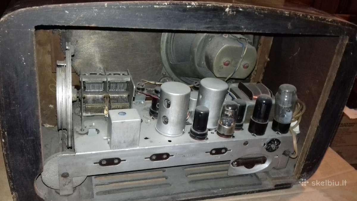 Lempinė radija Vef Baltika 1954 m. - nuotraukos Nr. 5