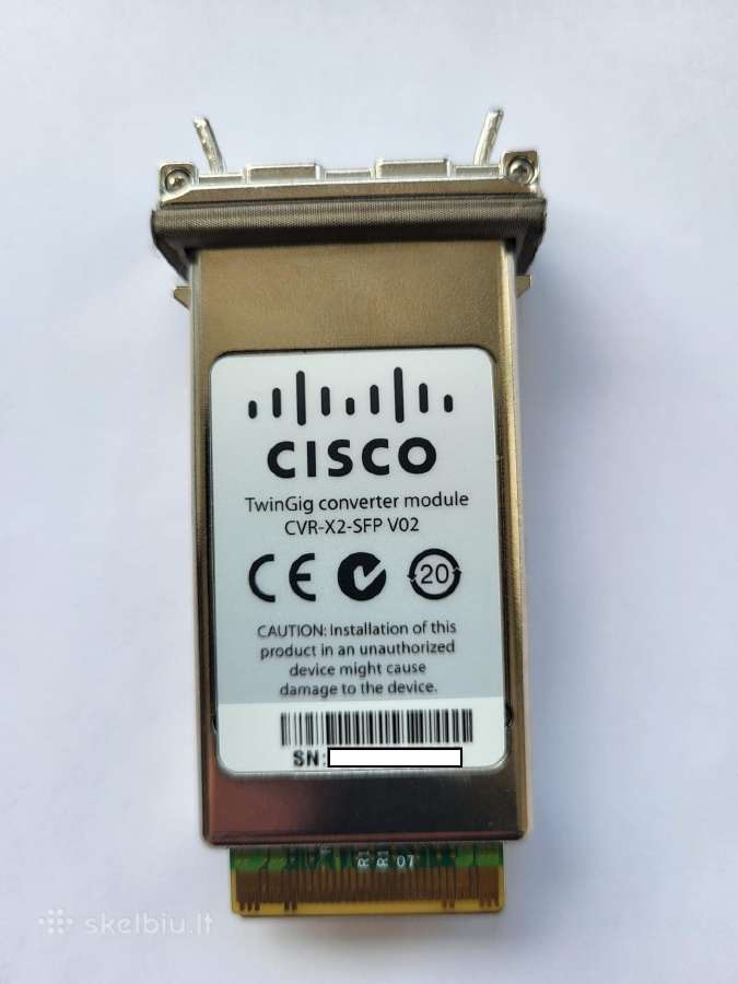 Modulis Cisco Cvr-x2-sfp V02