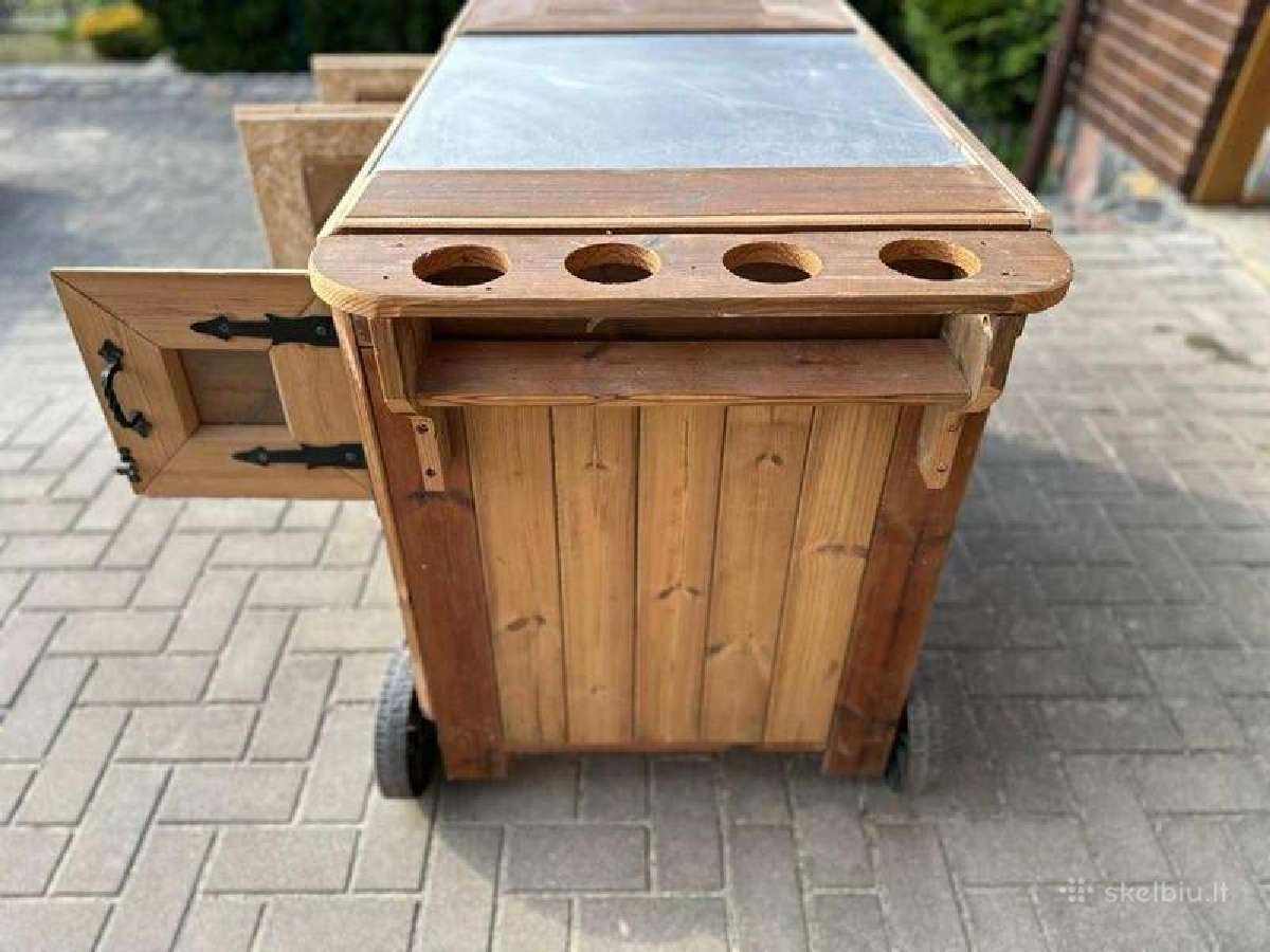 Lauko virtuvėlė, stalas, grilius - nuotraukos Nr. 4