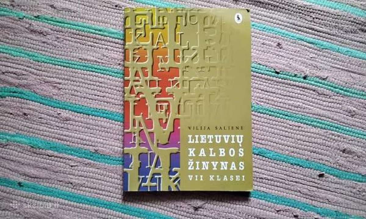 Lietuvių kalbos žinynas VII klasei