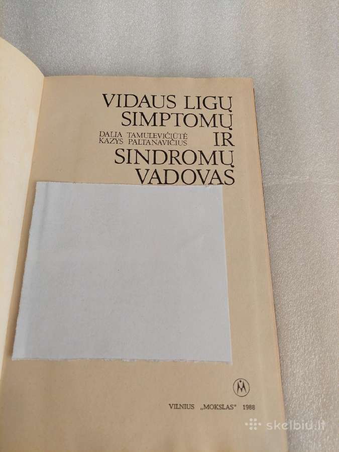 Vidaus ligų simptomų ir sindromų vadovas - nuotraukos Nr. 2