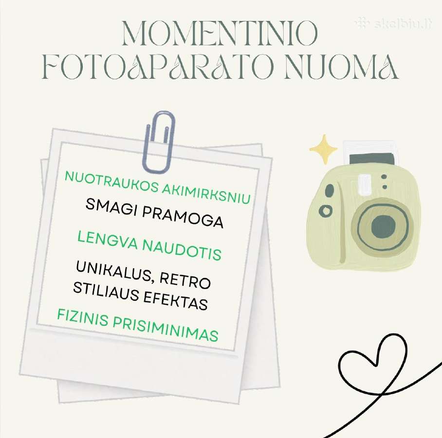 Foto veidrodžio/foto sienelės/fotoaparato nuoma - nuotraukos Nr. 12
