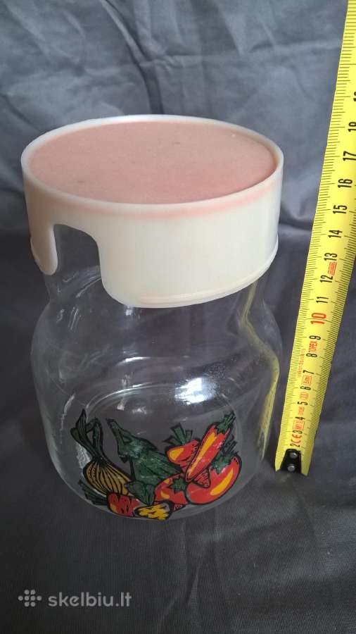 Stiklinis indas 17 cm