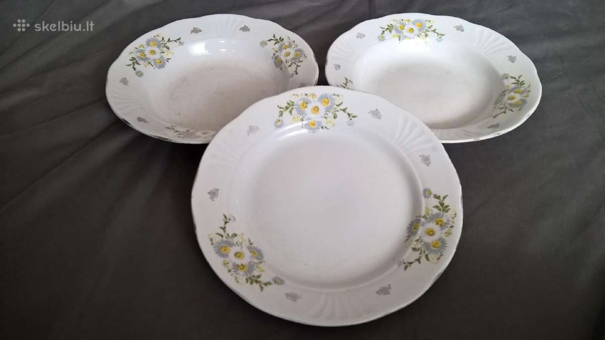 Senos lėkštės 24 cm Rygos fabrikas
