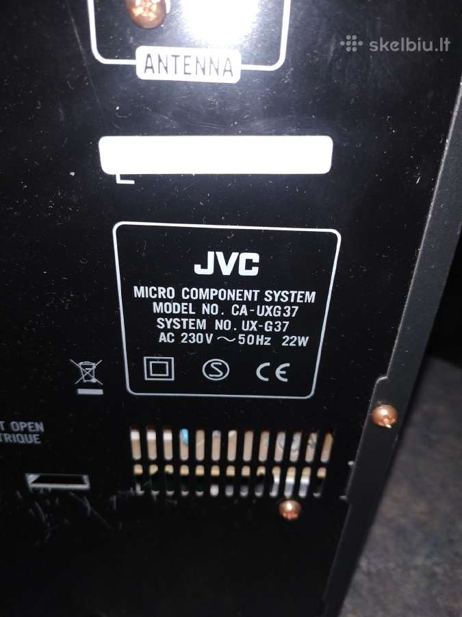 Muzikinis centras JVC - nuotraukos Nr. 8